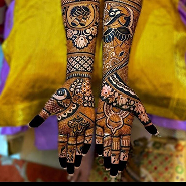 Jaipuri Mehandi Designs in Hyderabad