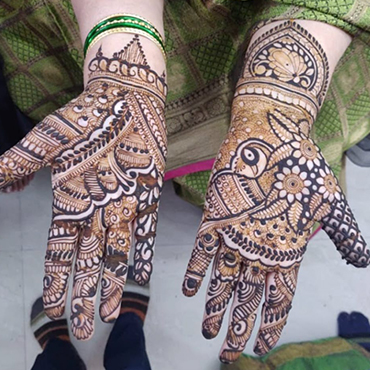 Leg Mehandi Designs in Hyderabad